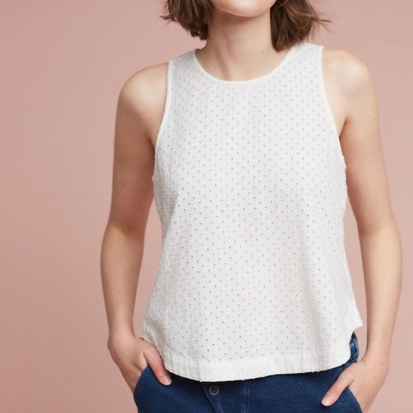 Anthropologie Tops - Anthropologie / Cloth & Stone Eyelet Tank Top